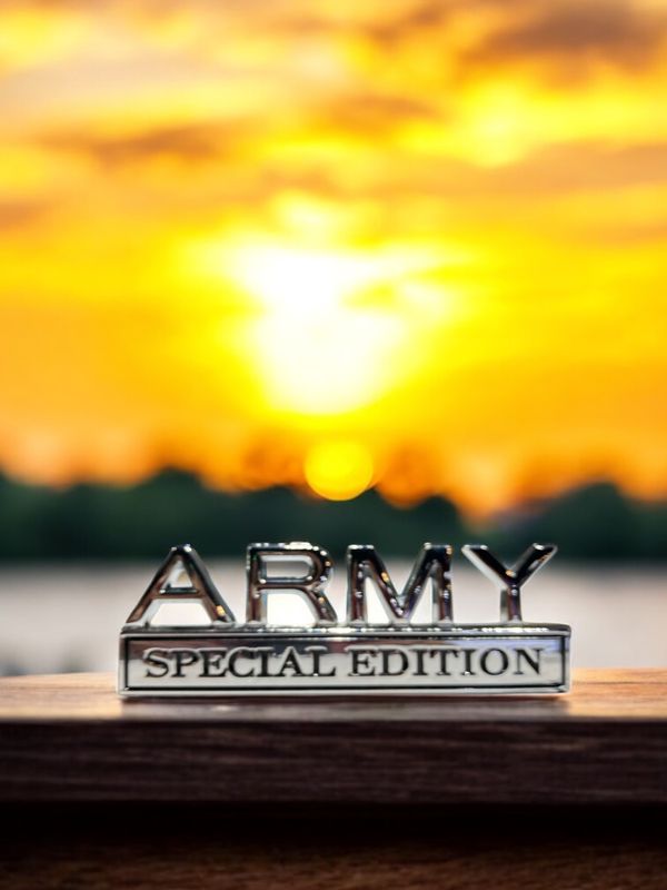Army Special Edition Car Badge