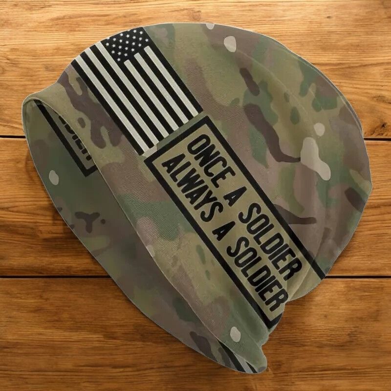Beanie Once  A Soldier Always A Soldier