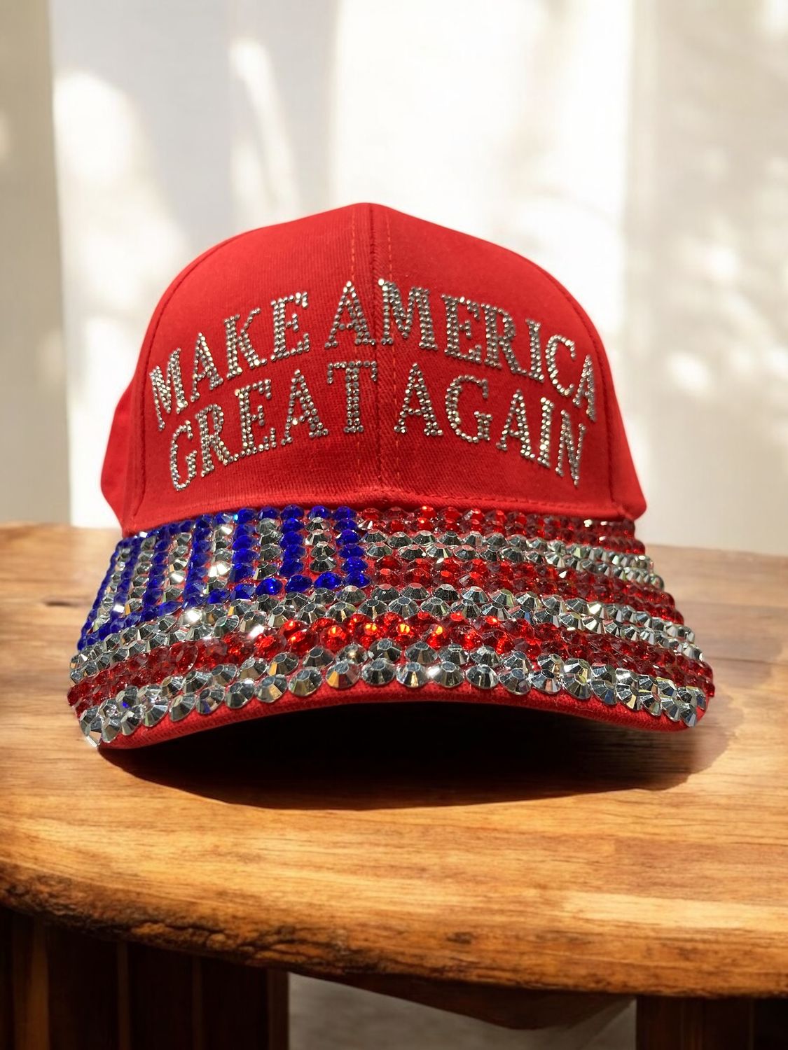 Blinged Out MAGA Hats
