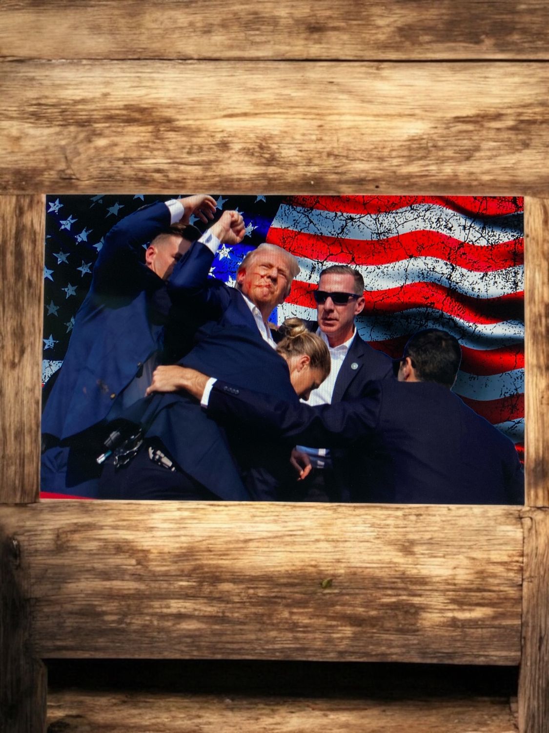Bloody Trump Ass Atempt Sticker