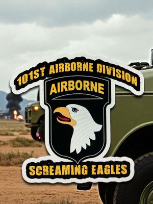 101st Airborne Div. Sticker