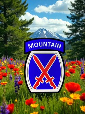 10th Mountain Division Stickers
