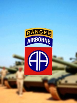 82nd Airborne Ranger Sticker