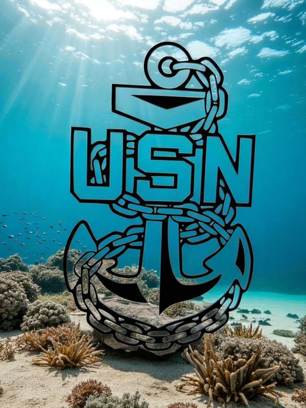 USN Logo Decal