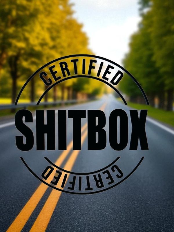 Shitbox Certified 5" Decal