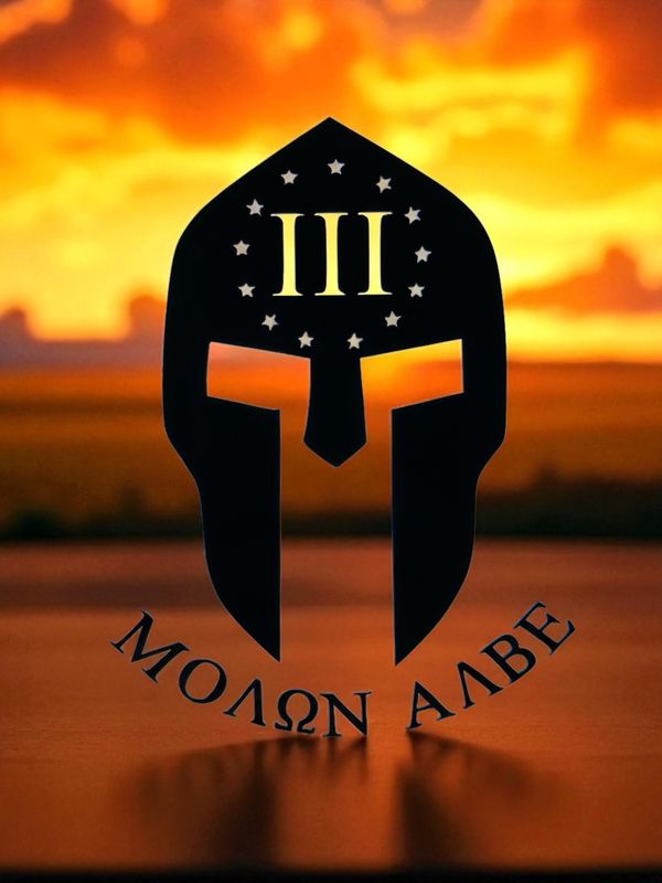 Spartan Decal 4"