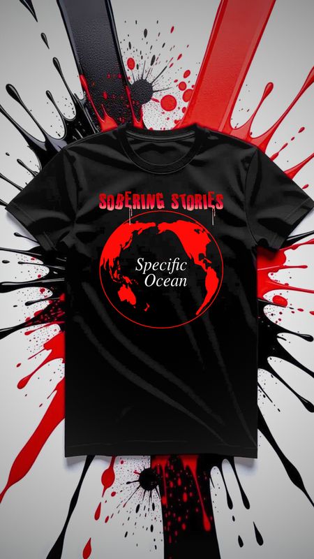 Sobering Stories Specific Ocean (Black) S/S