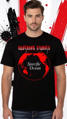 Sobering Stories Specific Ocean (Black) S/S