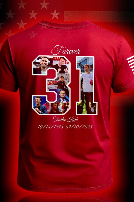 Charlie Kirk Forever 31 S/S Red