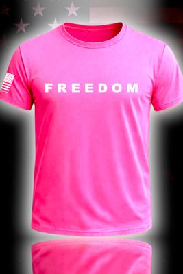 Charlie Kirk Freedom S/S (Pink)