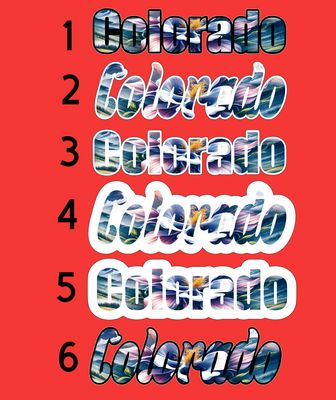 Colorado Columbines Stickers