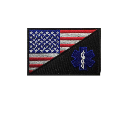 Patches Split Flag/Star of Life