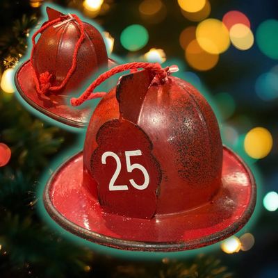Firefighter Helmet Ornament Firefighter Helmet Ornament
