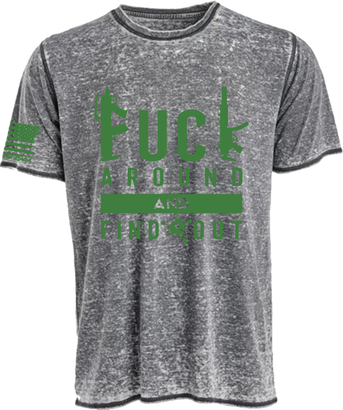 Grey Acid Wash w\ Grey F Around & Find Out S/S