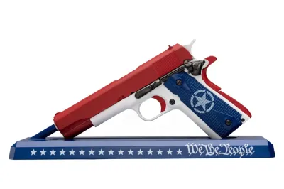 1911 "Uncle Sam" RW&B Goat Gun