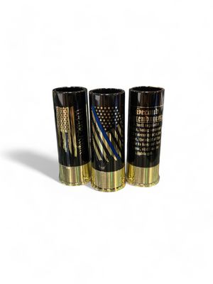 Black Gold Shot Glasses