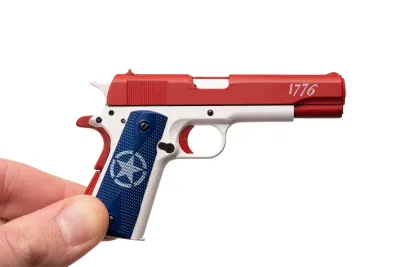 1911 "Uncle Sam" RW&B Goat Gun