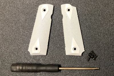 Goat Gun Accs 1911 Grip White