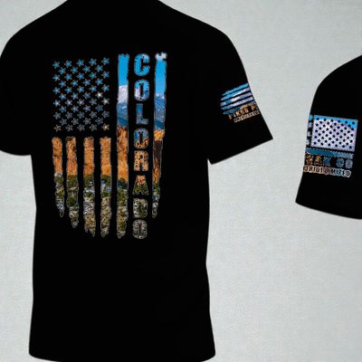 Pikes Peak CO S/S (Black)