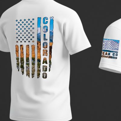 Pikes Peak CO S/S (White)