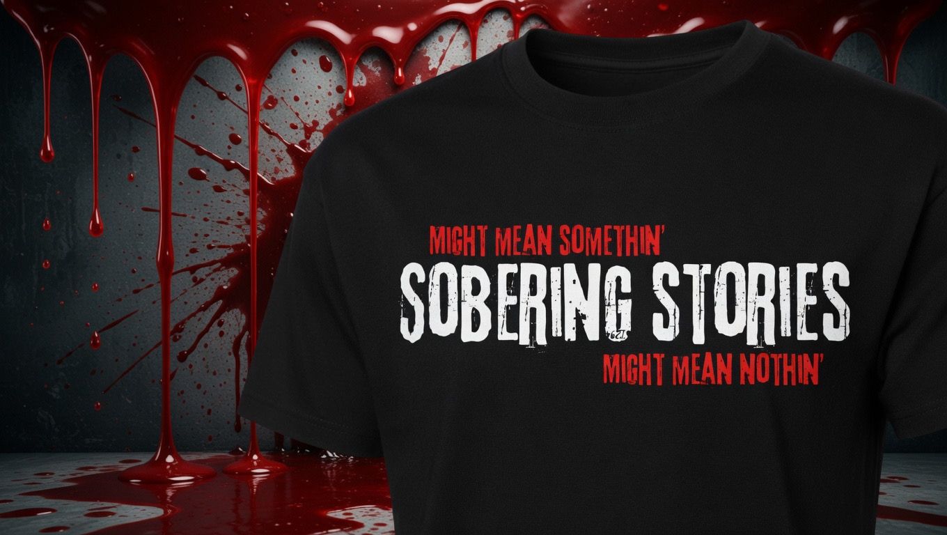 Sobering Stories Might Mean Somethin' S/S (Black)