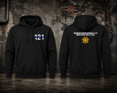 121 TAOS - HOODIE - BLACK - JOSEPH APODACA