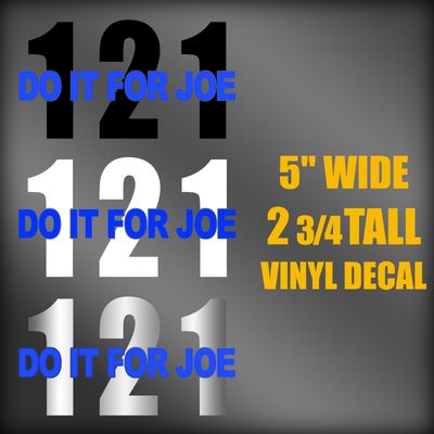 121 Decal