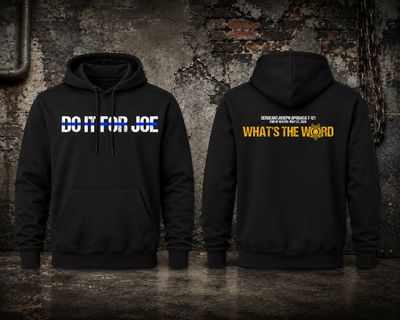 DO IT FOR JOE - HOODIE - BLACK - JOSEPH APODACA