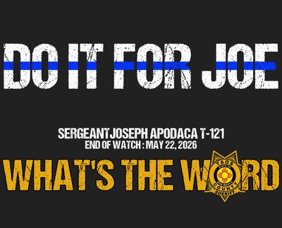 DO IT FOR JOE - HOODIE - BLACK - JOSEPH APODACA