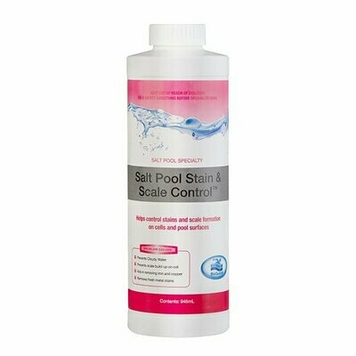 Salt Pool Stain & Scale Control