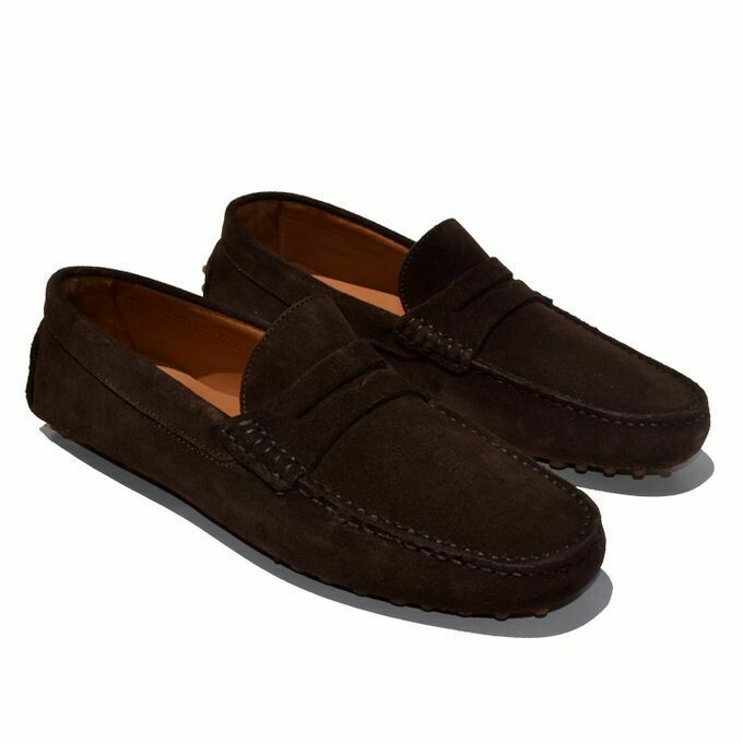 Mocassin Daim Marron