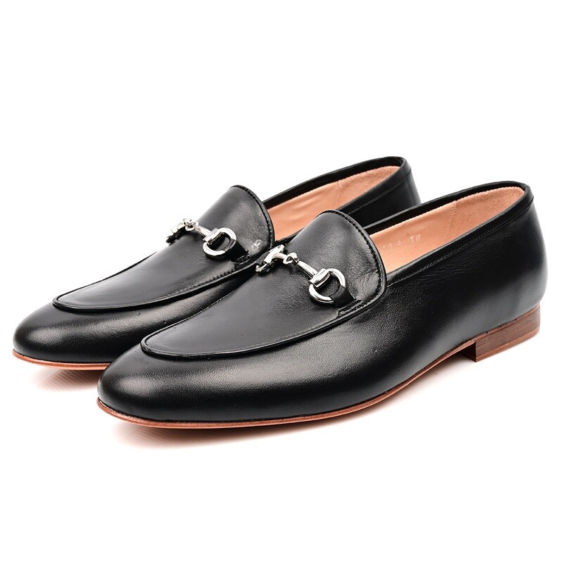 Mocassin classique en cuir vega Noir