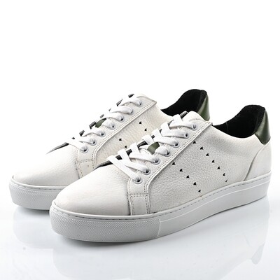 BASKET BLANC / KAKI