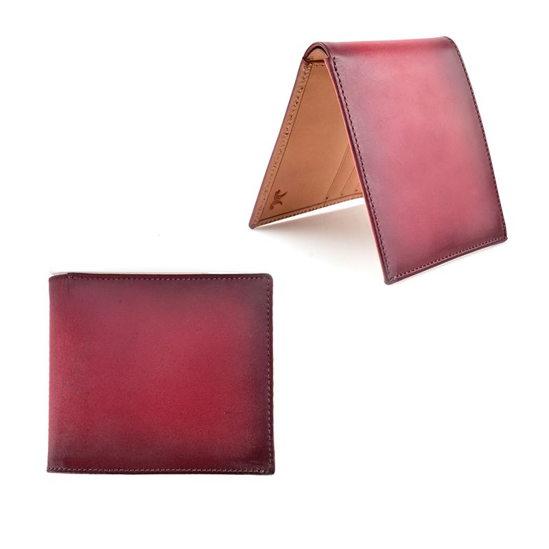 Porte feuille En Cuir Patine