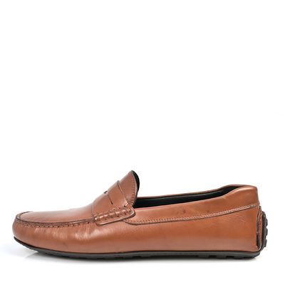 Mocassin Cuir Marron