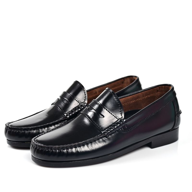 CLASSIC MOCASSIN POUR HOMME EN CUIR NOIR