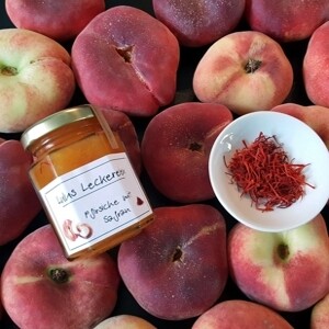 Pfirsich mit Safran / Gourmet-Konfitüre