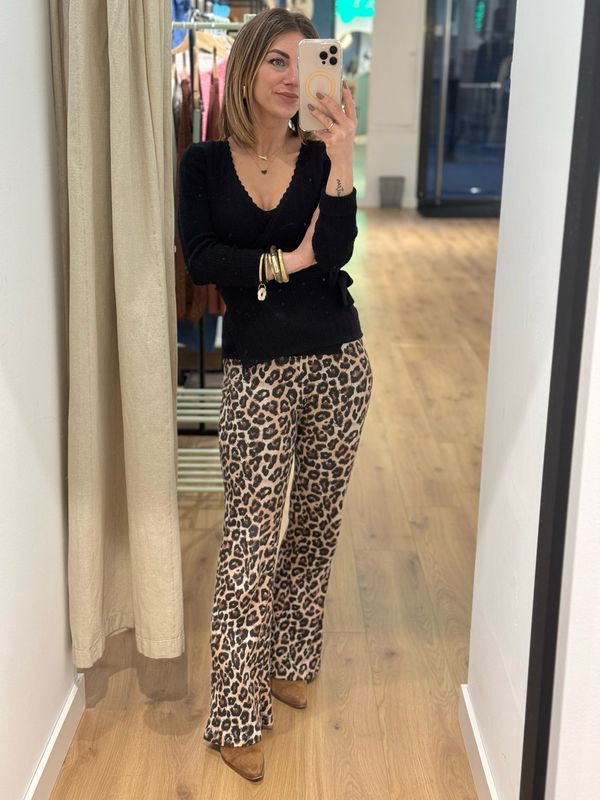 Pantalón animal print