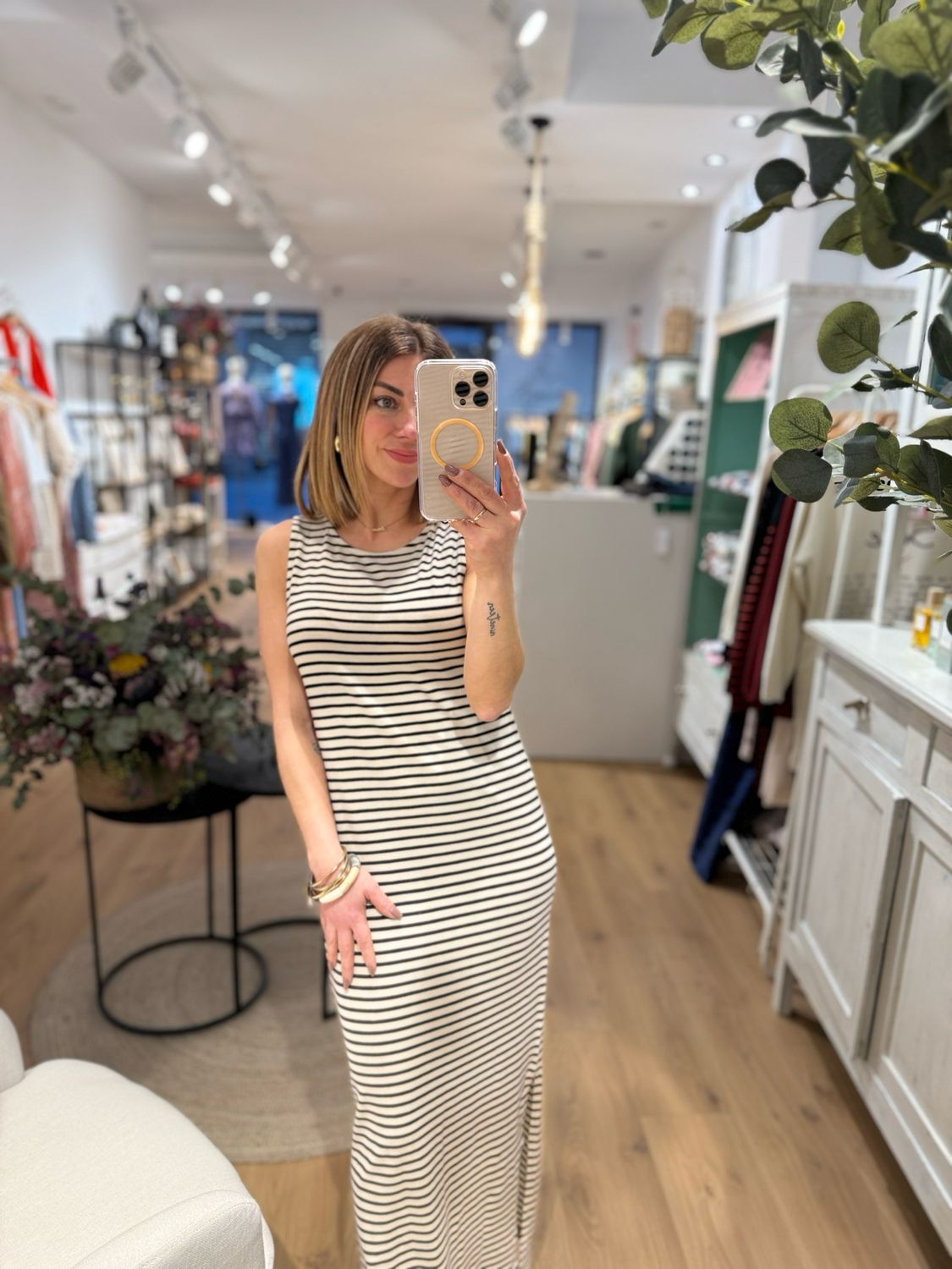 Vestido rayas