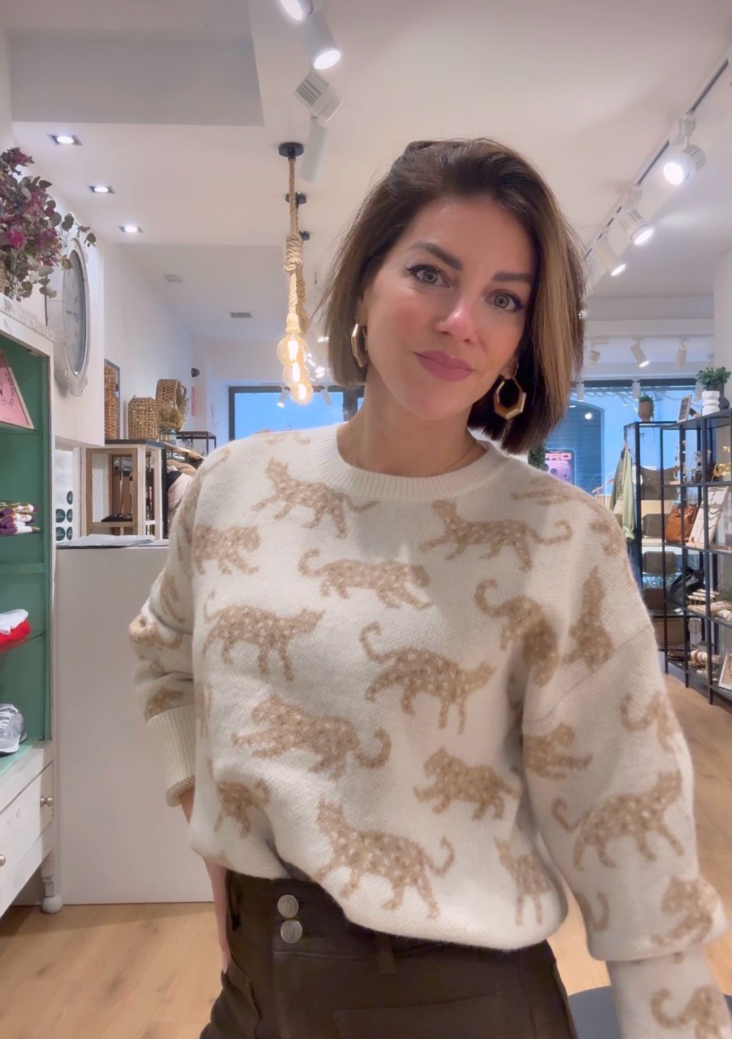 Suéter “leopardos”