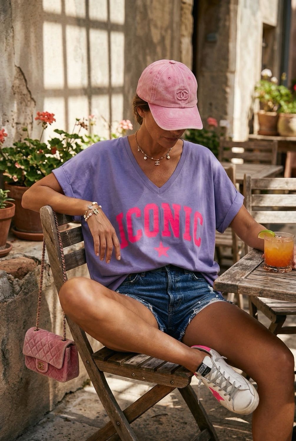 Camiseta oversize “Iconic”