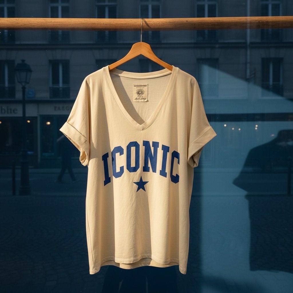 Camiseta oversize “Iconic”