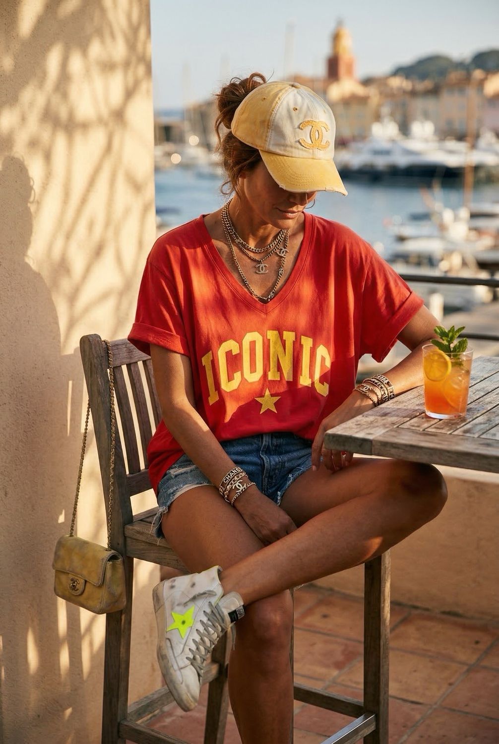 Camiseta oversize “Iconic”