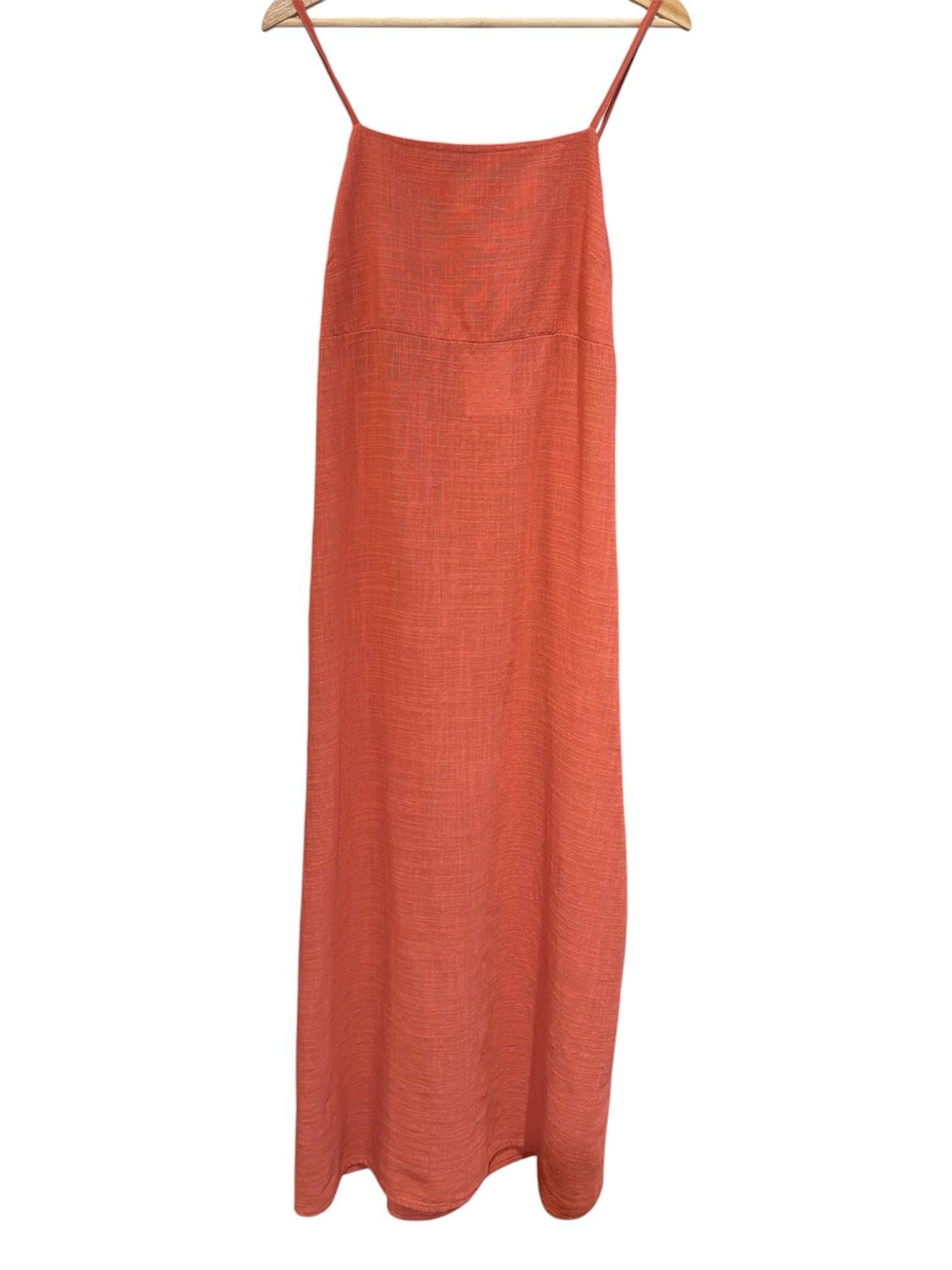 Vestido algodón tirante regulable.