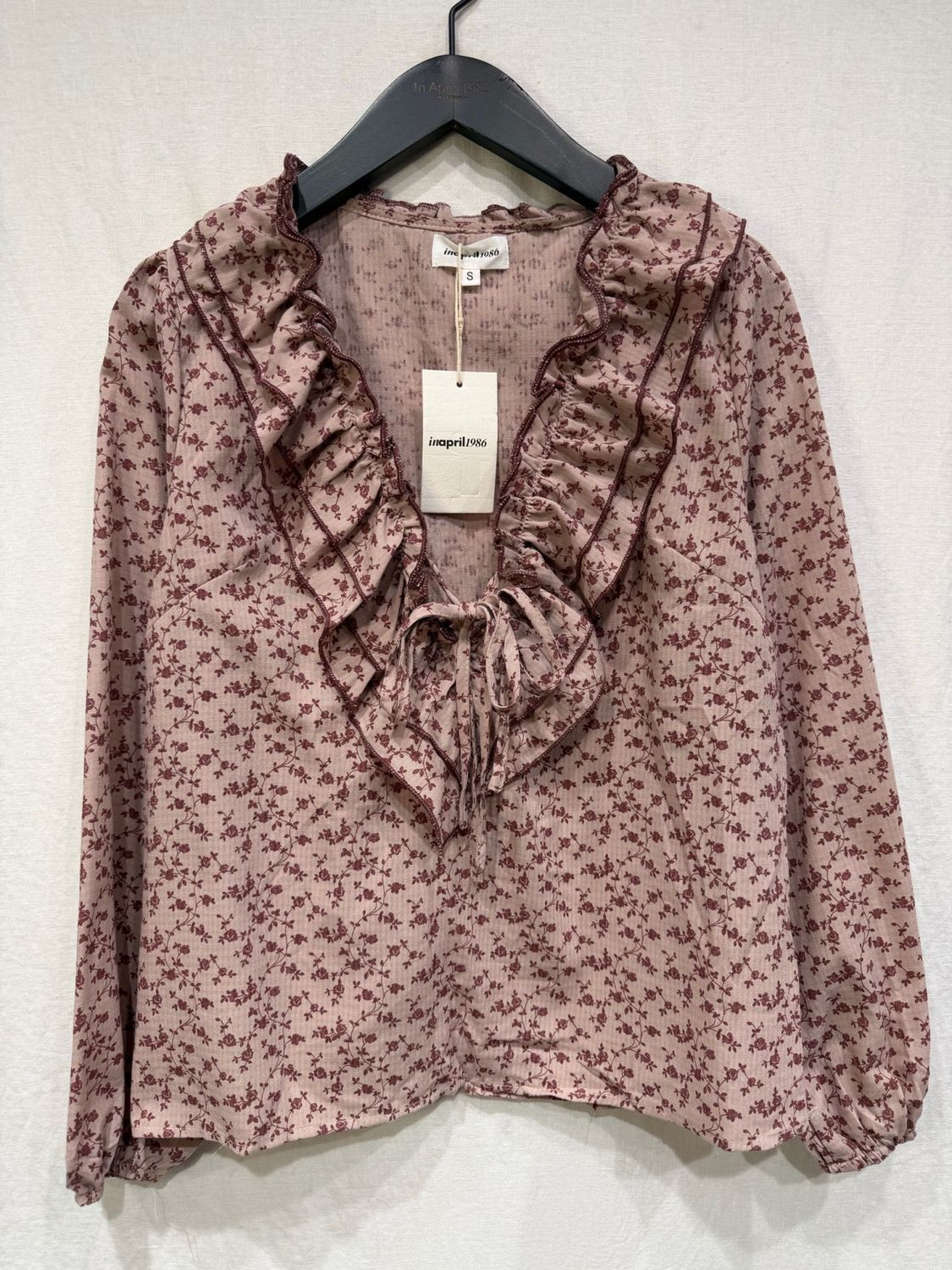 Blusa “Emma” Burdeos