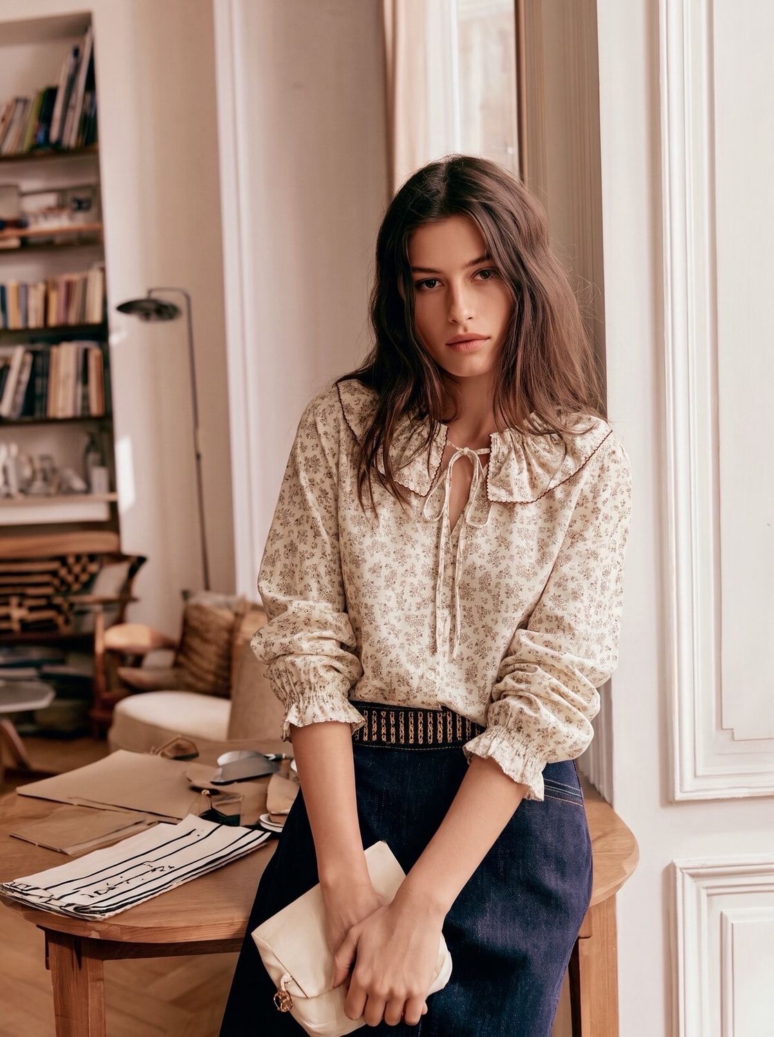 Blusa “Alice” crudo