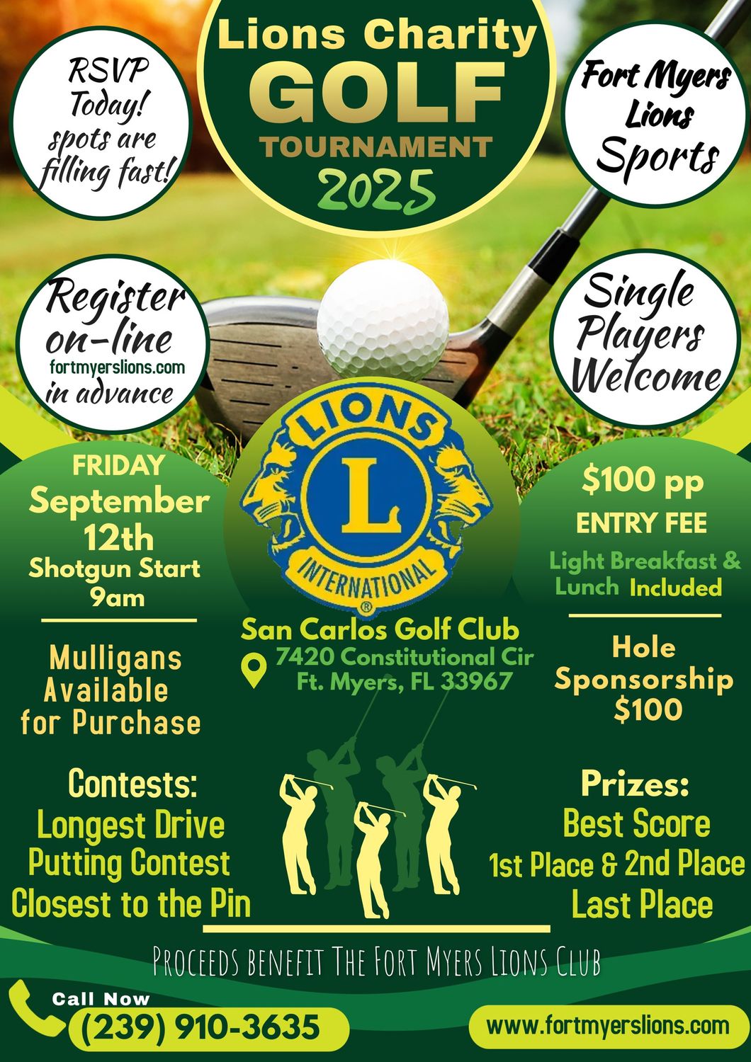 Hole Sponsorship