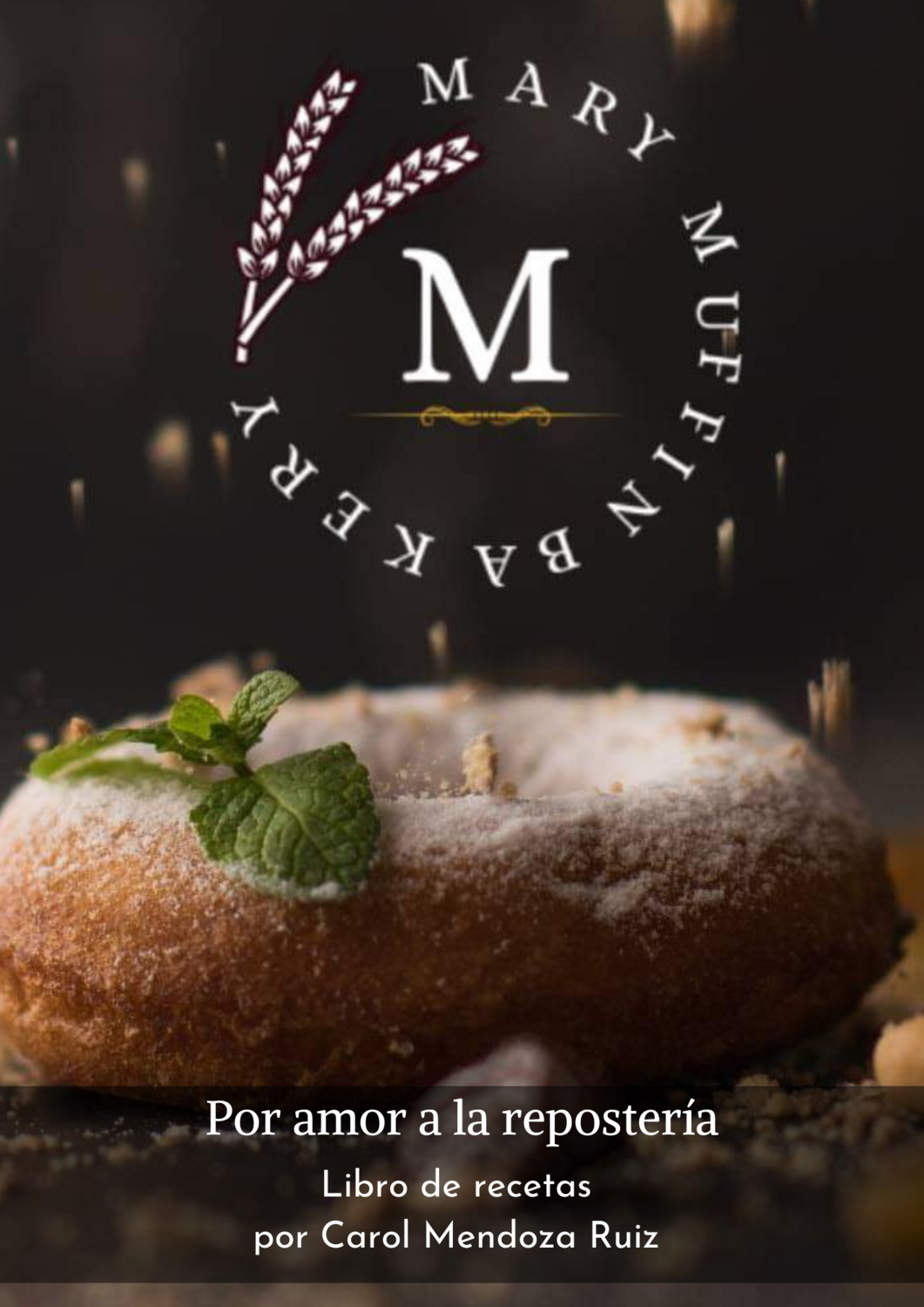 Libro de Recetas Por amor a la repostería