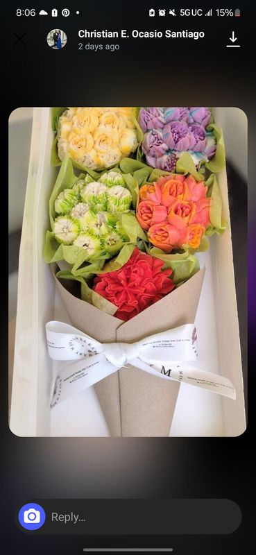 Arreglos de flores comestibles
