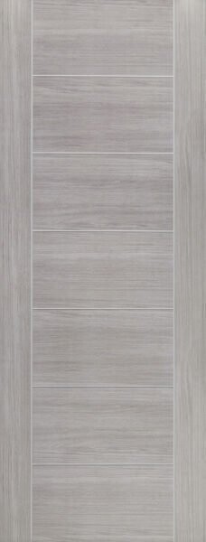 White Grey Palermo Fire Door